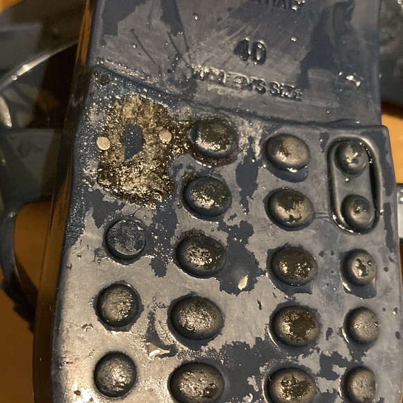 Tod’s jelly plastic sandals- blue size 40 - Picture 5 of 6